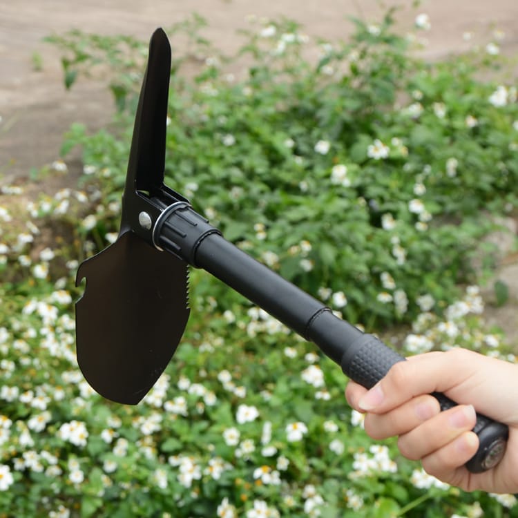 CANGKUL LIPAT MINI PORTABLE SHOVEL HIKING CAMPING SEKOP TAMAN PACUL MULTIFUNGSI