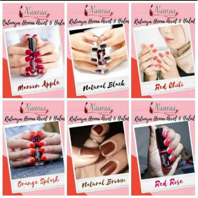 NAURA KUTEK MUSLIMAH /NAIL HENNA