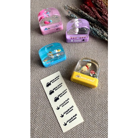 Waterstamp / Stempel Nama Lucu