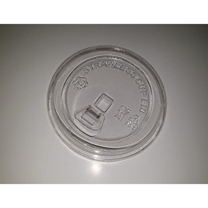 Best Seller Tutup Gelas Plastik Tanpa Sedotan / Strawless Lid / Cheese Lid