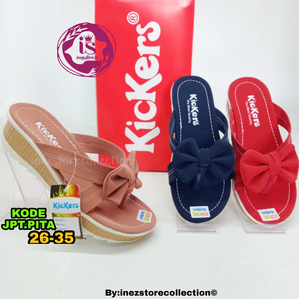 SANDAL ANAK - ANAK PEREMPUAN KICKERS KODE JPT-PITA MURAH BERKUALITAS