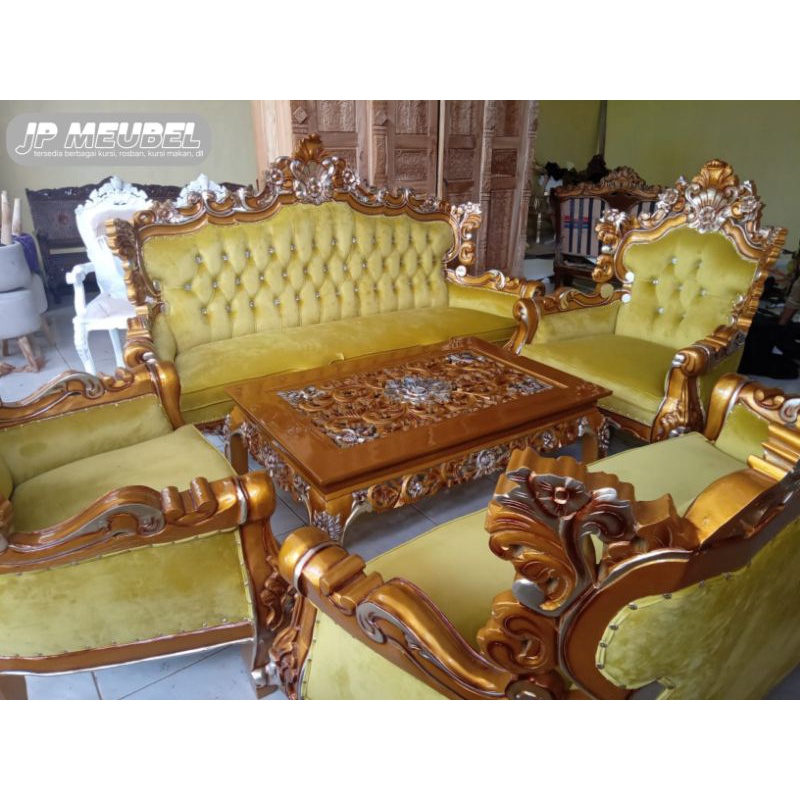 kursi royal / kursi tamu royal / kursi tamu / kursi jati merah / kursi jepara