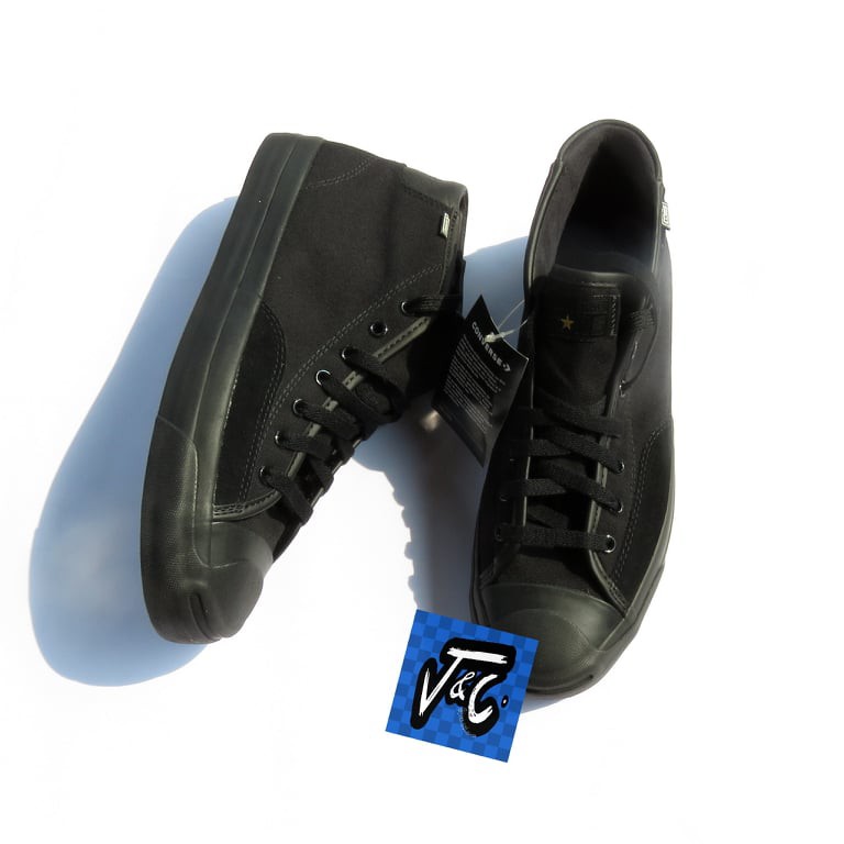 Sepatu Converse CONS JP Jack Purcell Pro Mid Black Murah