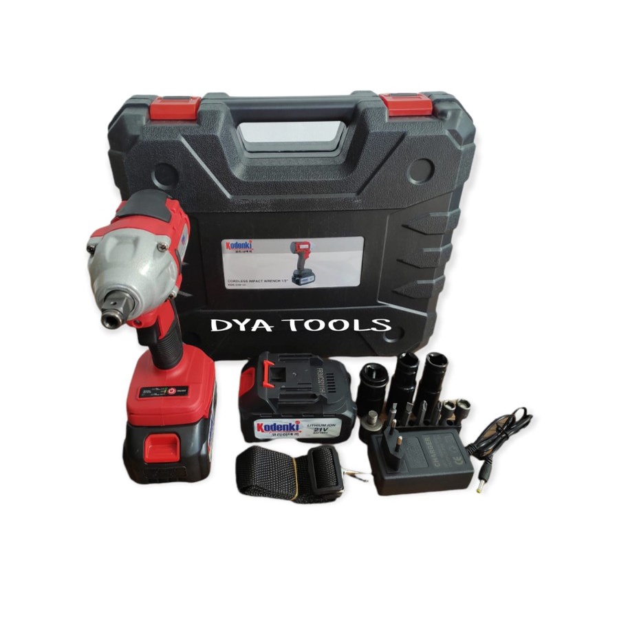 KODENKI IMPACT WRENCH CORDLESS 21V / IMPACT CORDLESS 1/2"