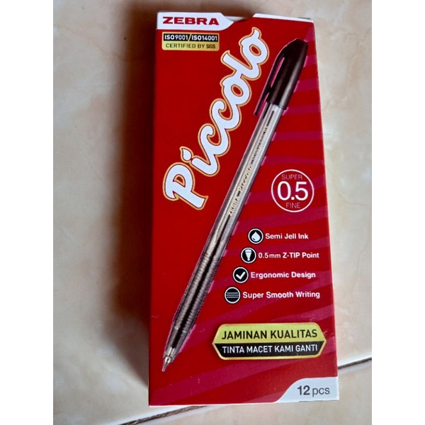 

ZEBRA PICCOLO HITAM super fine 0,5