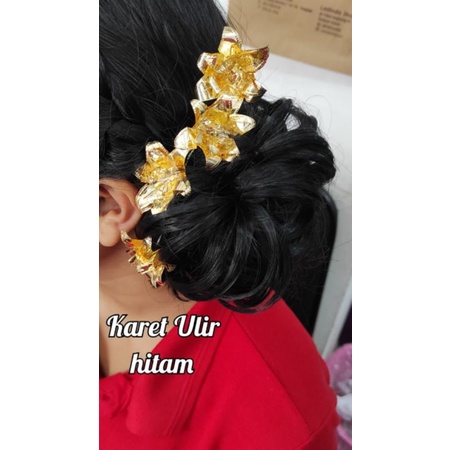 karet ulir premium//ikat rambut