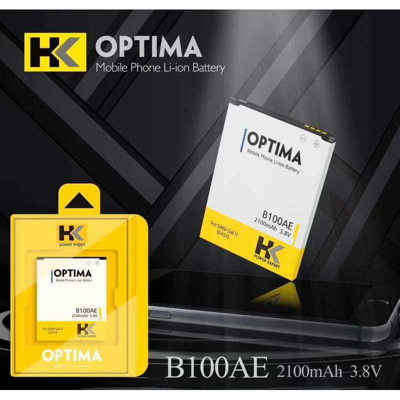 Baterai HK OPTIMA J2 PRIME J3 J5  2015 Grand Prime J2 Pro GALAXI V 8160 J1 mini J1 Ace DOUBLE POWER 