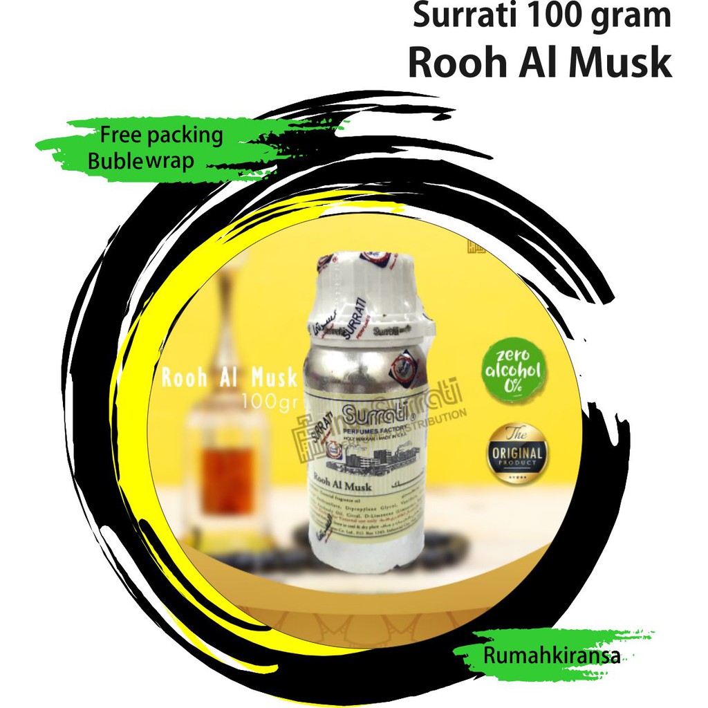 Parfum ROOH AL MUSK 100gr | Parfum Surrati | Surrati Perfumes