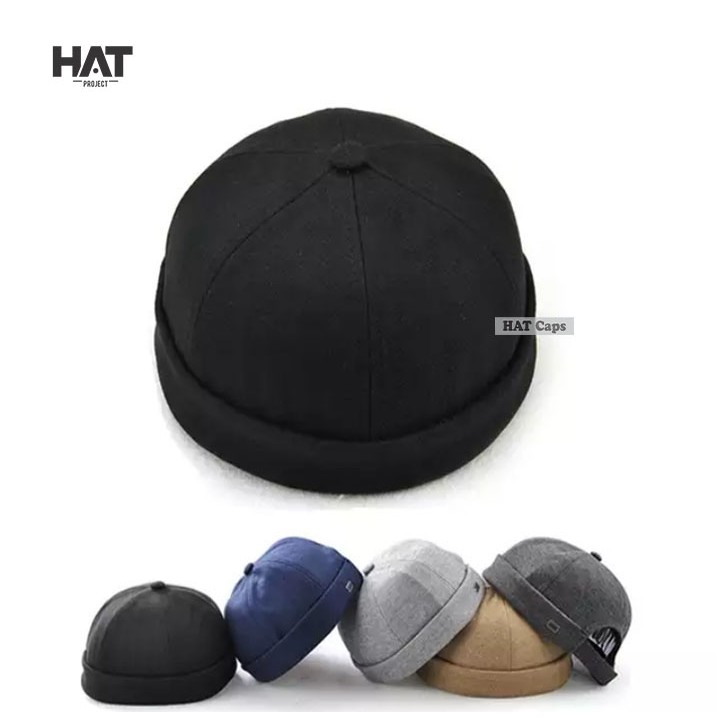 Topi Peci Milky Hat Dewasa Bahan Rapel