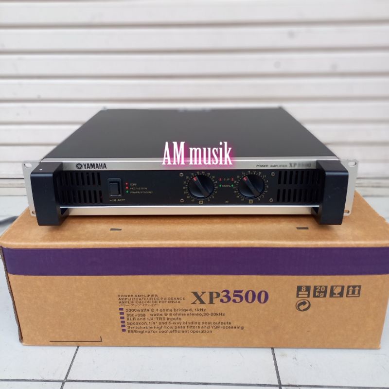 Jual POWER AMPLIFIER YAMAHA XP 3500 XP3500 350 WATT X2 Indonesia
