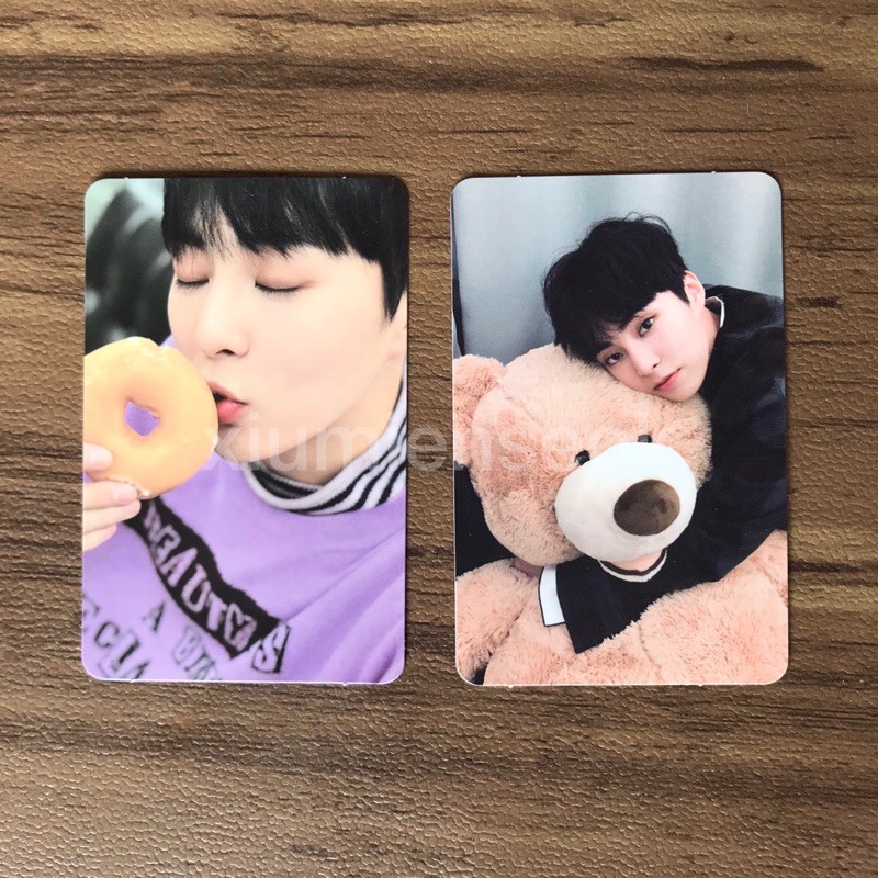 [Official Goods] 엑소 포카 EXO Xiumin Official Photocard PC Universe Donat Teddy Beruang