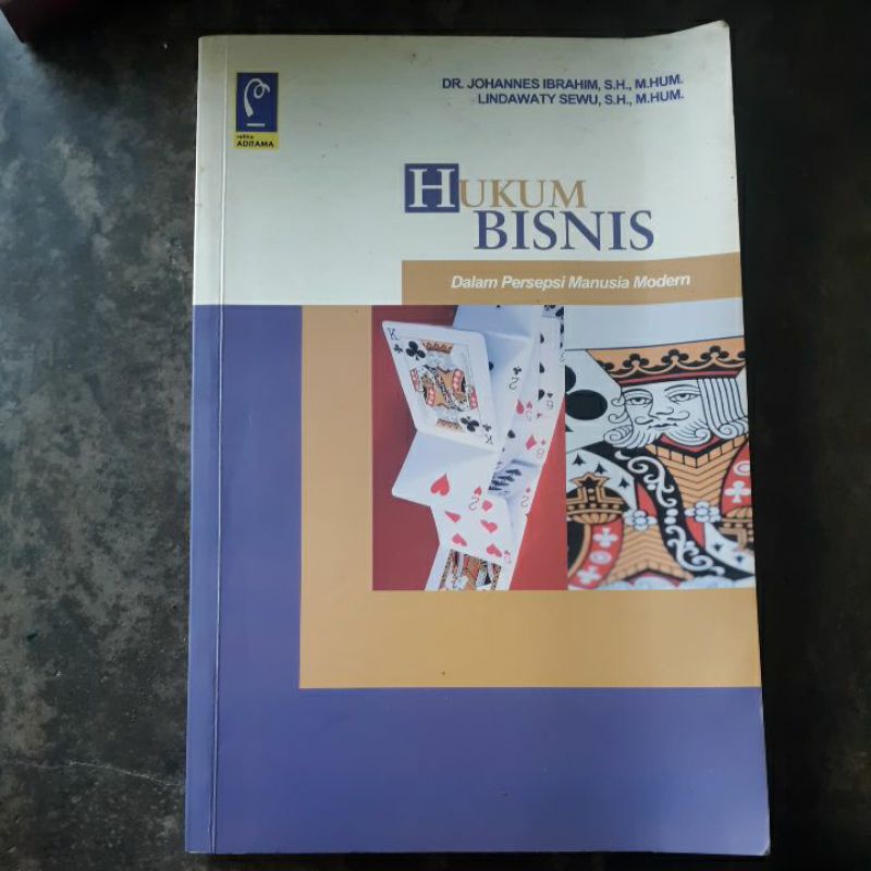 

BUKU ORIGINAL HUKUM BISNIS JOHANES IBRAHIM