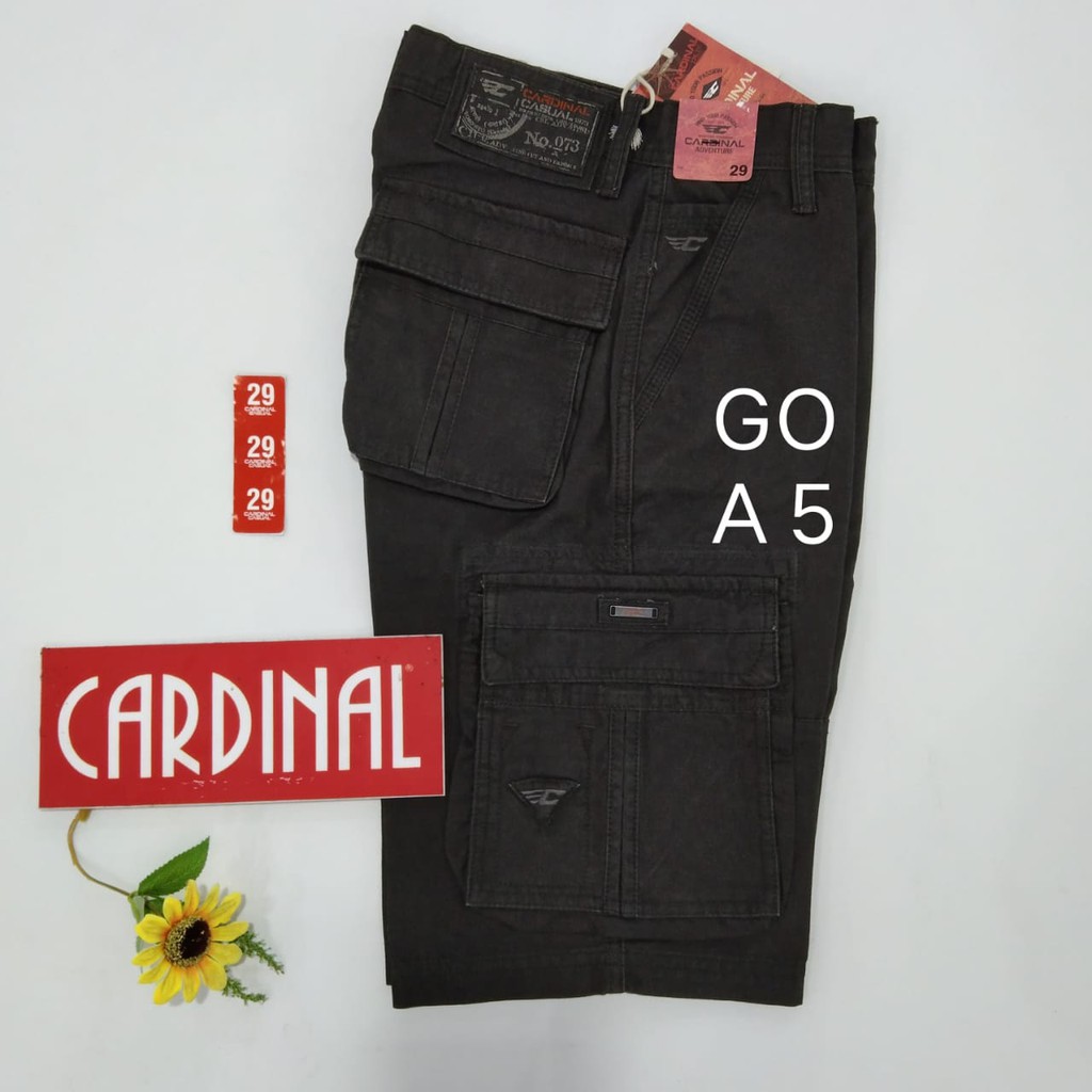 gos 29-KPL 2 CARDINAL KEMPOL CASUAL Celana Pendek Cowok Celana Kempol Fashion Pria Brand Kekinian