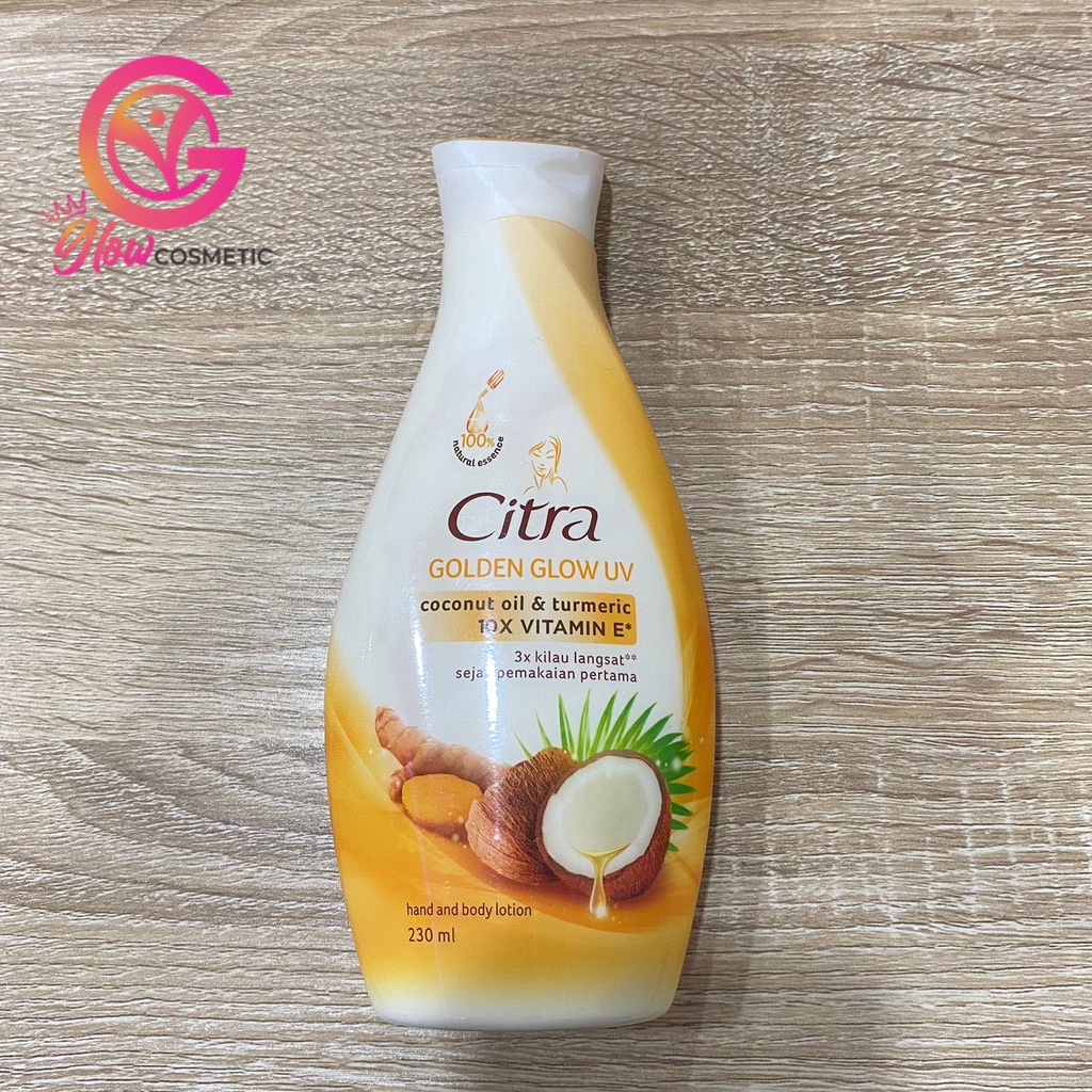 CITRA BODY LOTION GOLDEN GLOW UV COCONUT 230ML (N007837)