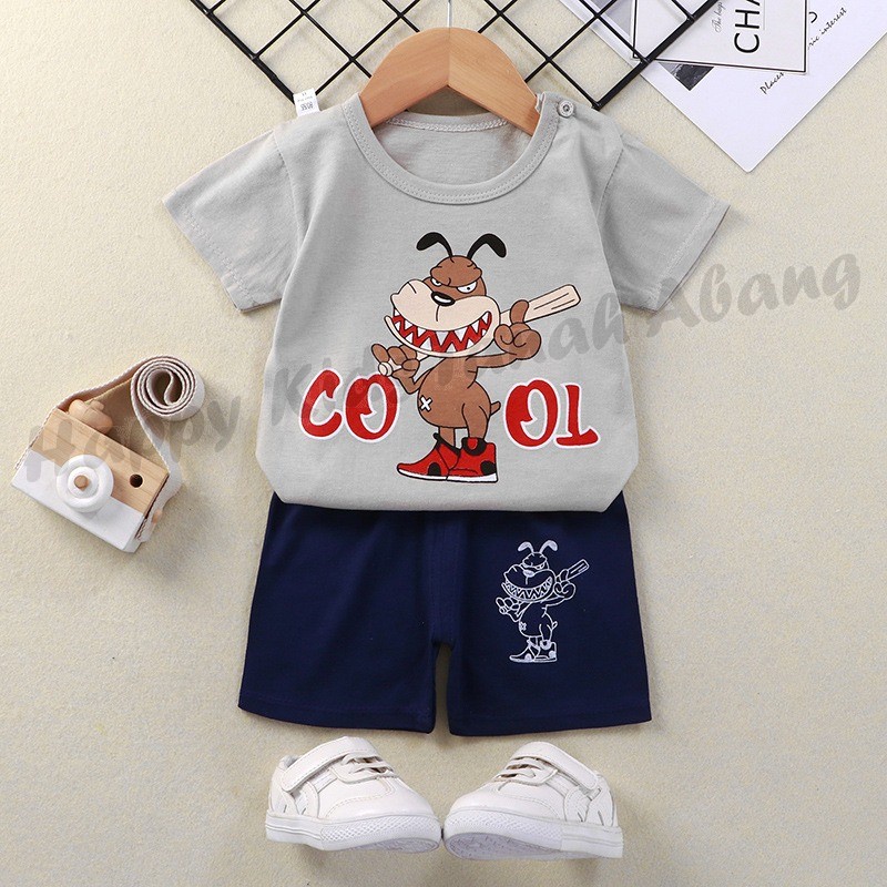 SETELAN ANAK LAKI-LAKI / SETELAN ANAK LENGAN PENDEK IMPORT