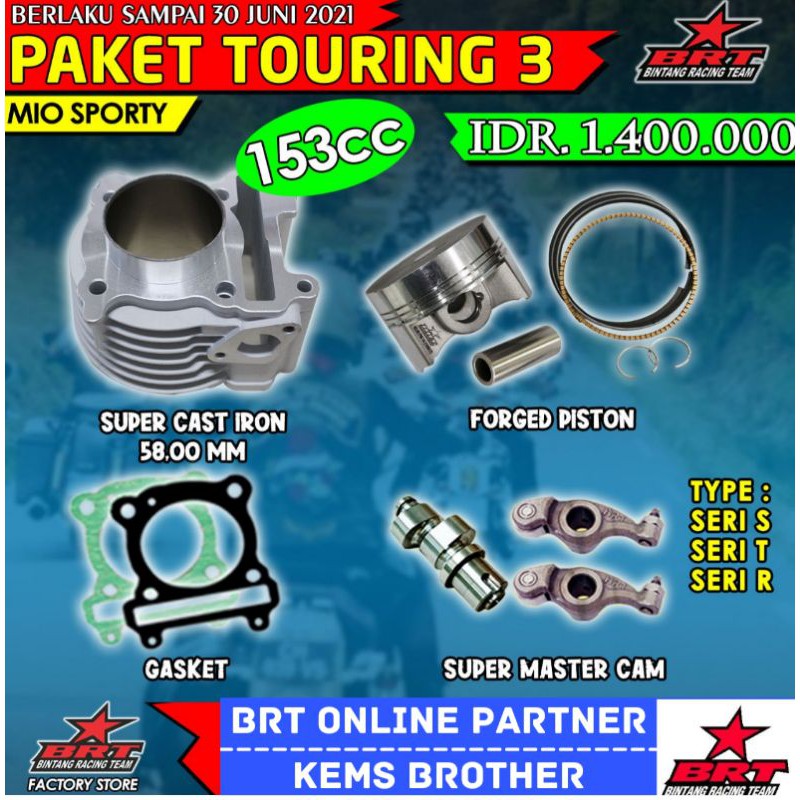 BLOK MIO BRT PAKET TOURING 3