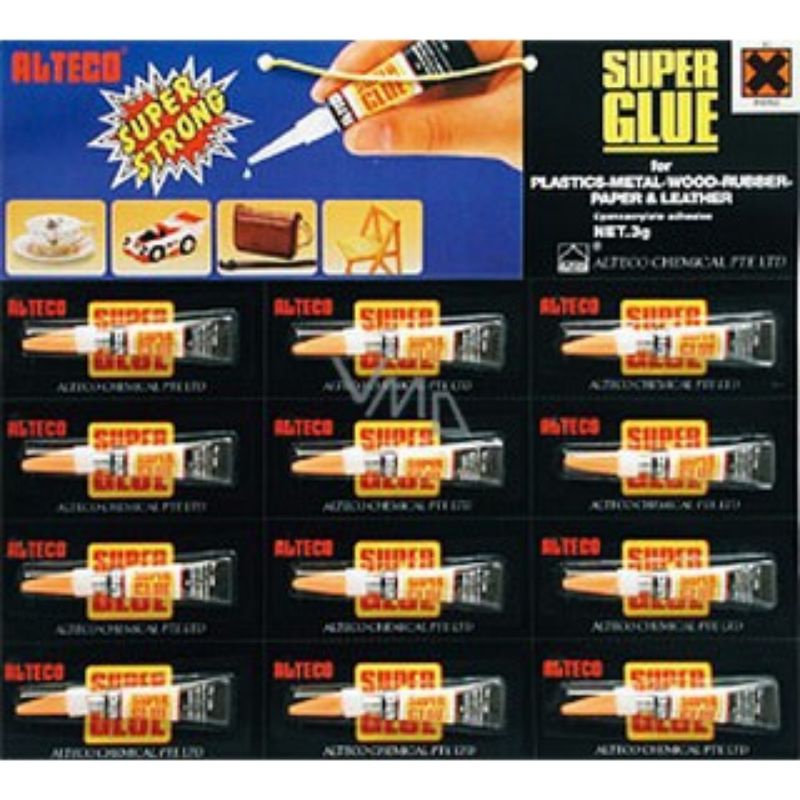 

1 papan Lem ALTECO 110 3gram (12 pc)