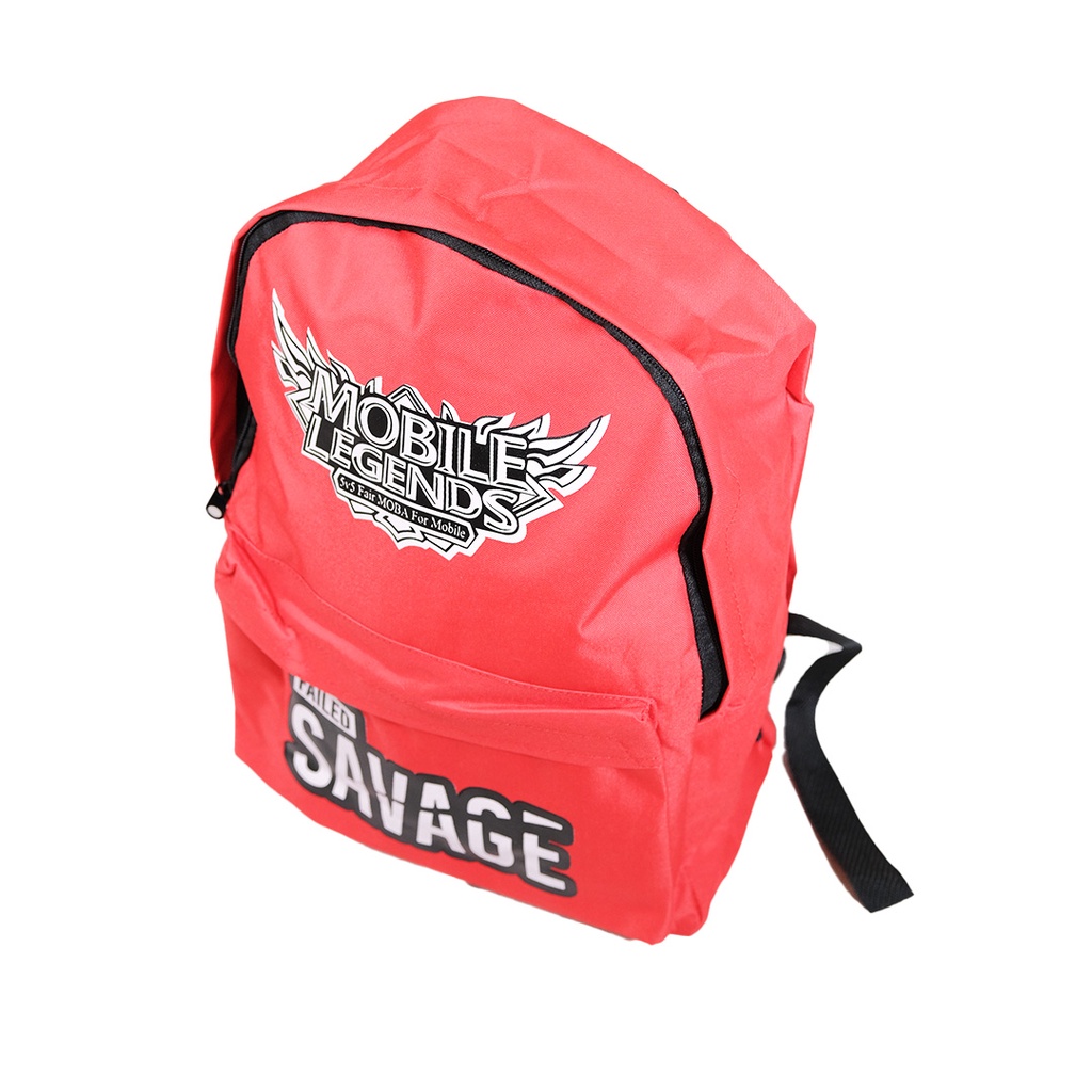 TAS RANSEL ANAK LAKI LAKI SAVAGE MOBILE LEGEND TAS SEKOLAH ANAK PG PAUD TK SD ANAK COWOK MURAH