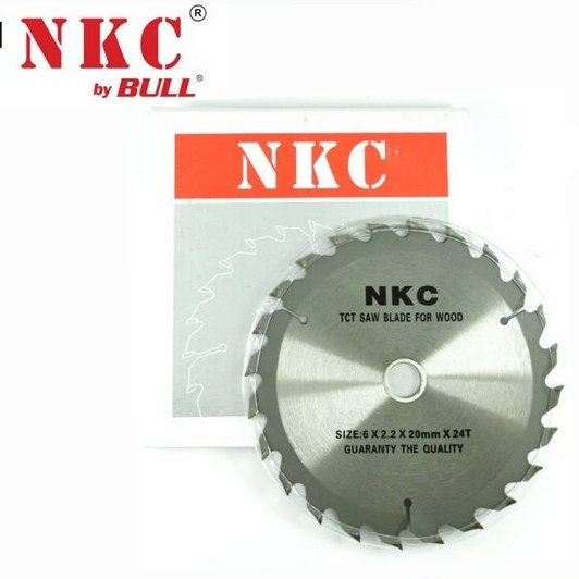TCT Circular Saw Blade 6"x24T NKC GRATIS ONGKIR EKSTRA