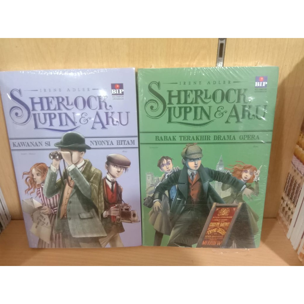 Buku Sherlock, Lupin dan Aku Vol.1-2