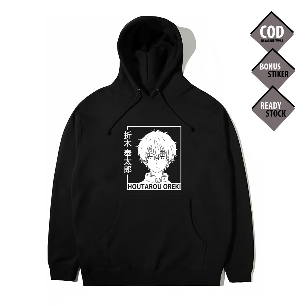 HOODIE ANIME MANGA HYOUKA HOUTAROU OREKI ERU CHITANDA JAPAN CULTURE COSPLAY JEJEPANGAN BAJU TM