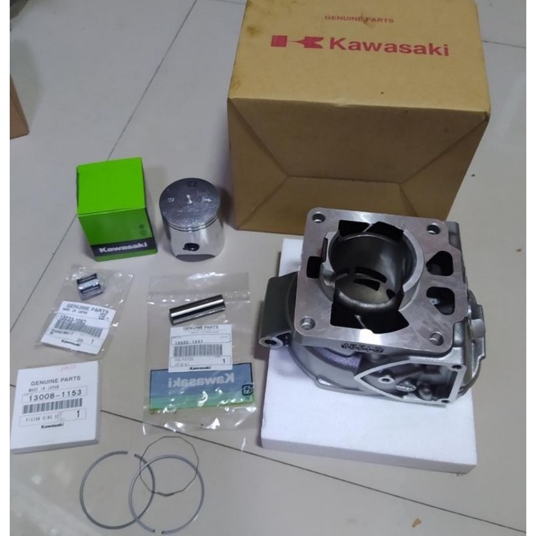 Blok seher Ninja blok cylinder ninja 1855 set piston kit original japan kawasaki