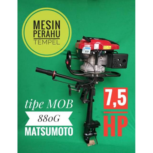 Mesin perahu tempel MOB 880G Matsumoto