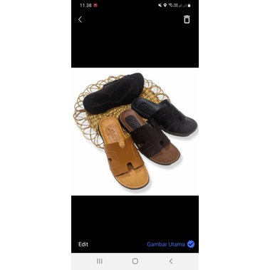 Sandal Pria Kulit Asli Garut