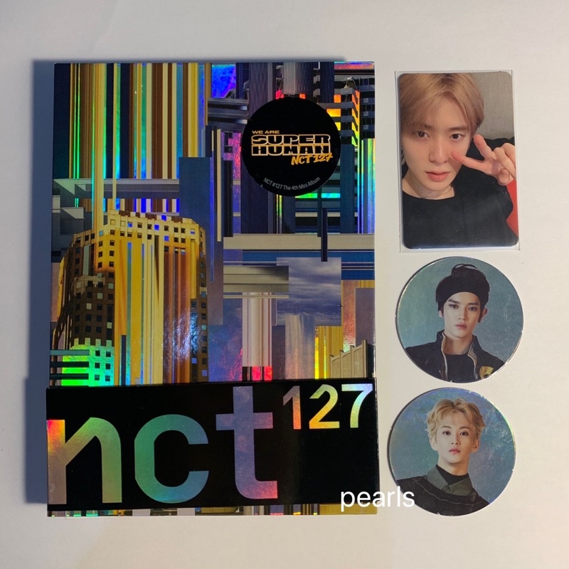 NCT127 Superhuman Album PC Jaehyun CC Mark Taeyong