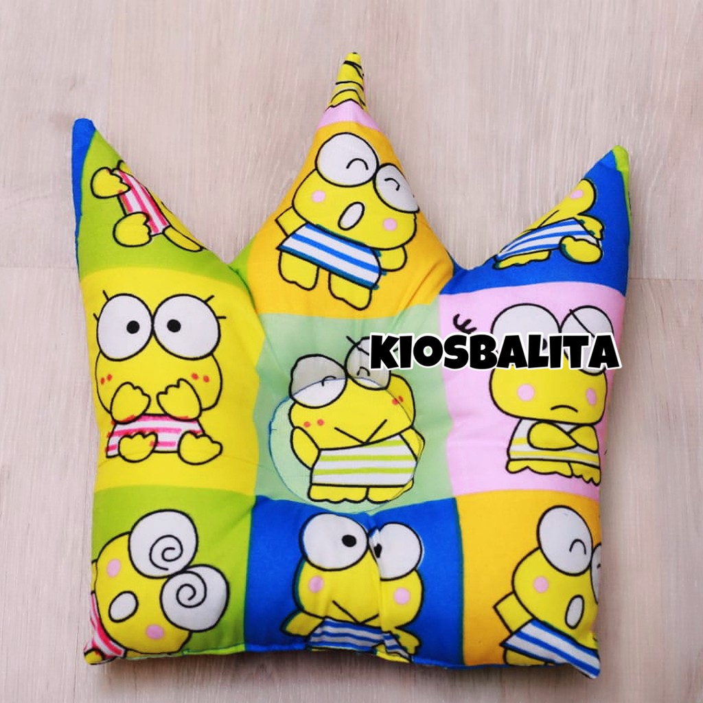 BANTAL PEYANG / BANTAL TIDUR BAYI / CROWN PILLOW / BABY PILLOW