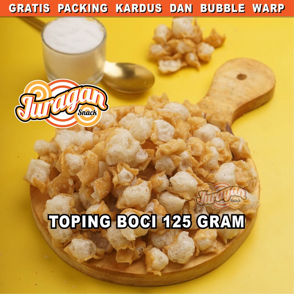 

SIOMAY KERING ASIN TOPING BOCI 125 gram snack kiloan makanan ringan jajanan cemilan camilan manis asin gurih murah