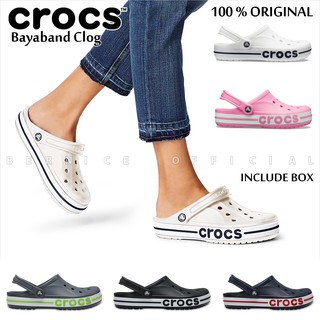  Crocs  Bayaband Clog Original  Sepatu  Sandal  Pria  dan Wanita 