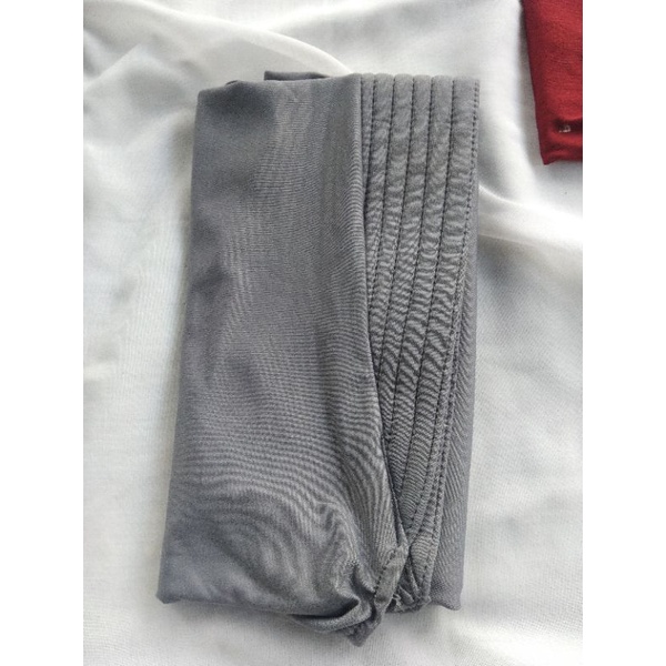 Jilbab Sport / Hijab Instan Sporty Jilbab Volly Azky Bergo Sport-Abu