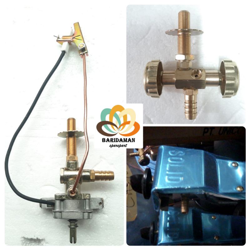 Mesin Pemantik Valve Ignition Kompor Multi Auto Manual Knop Mesin Kompor SOLID UTU 338 328
