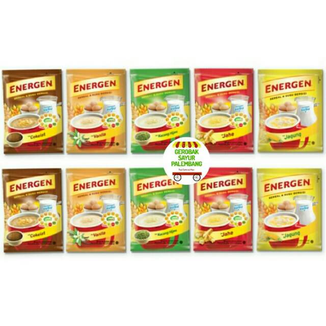

Energen sereal all Varian (isi 10 x 29 g)