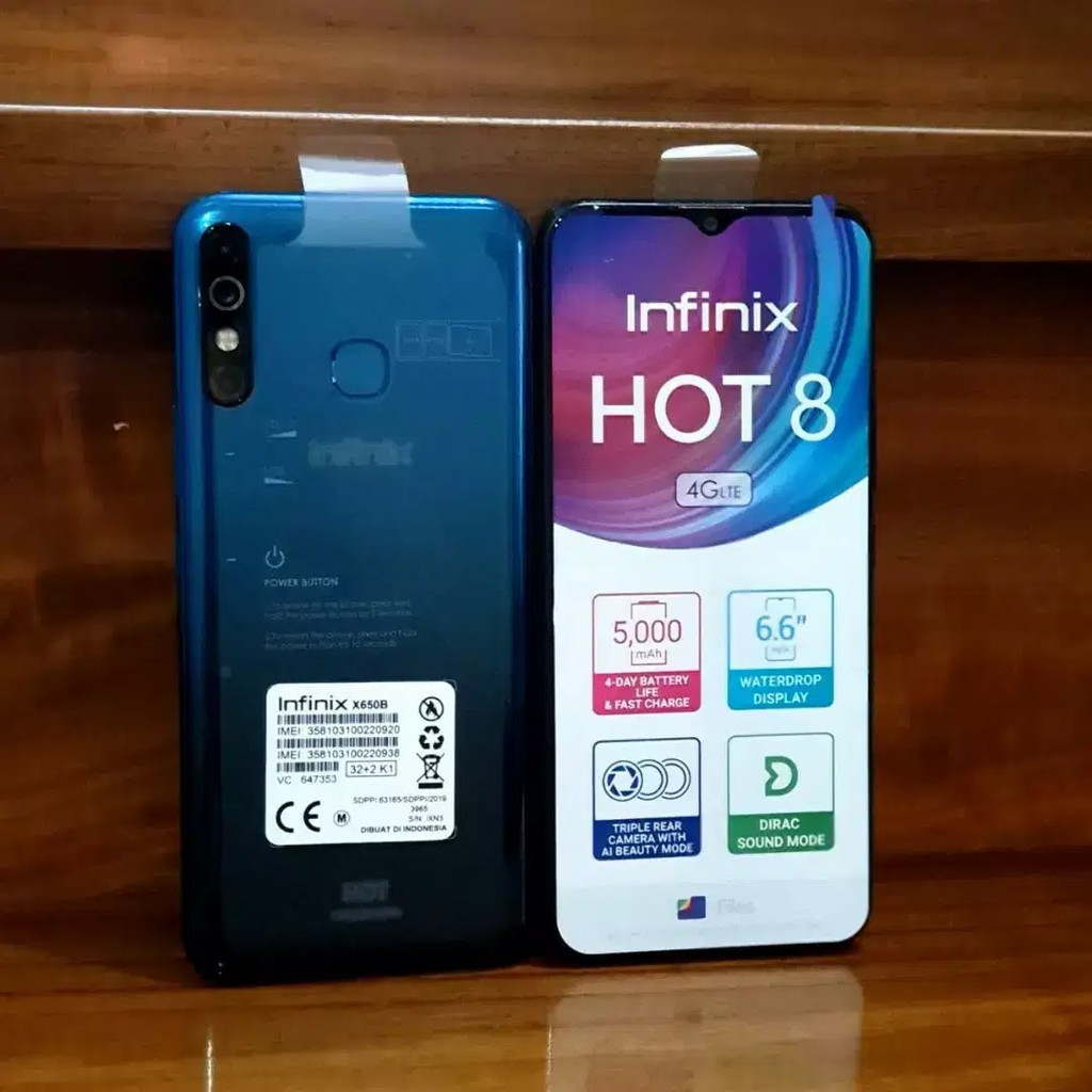 Infinix Hot 8 Ram4 Rom 64 ( Second )