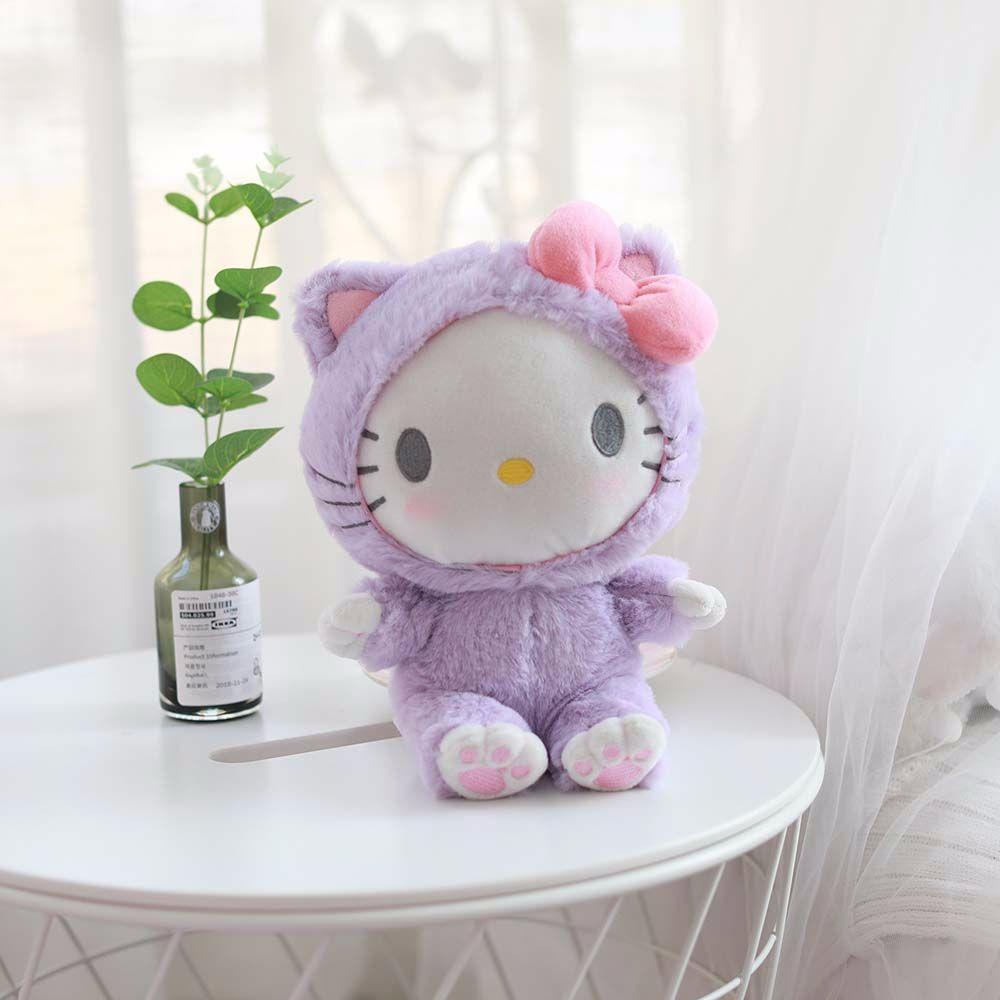 Lanfy My Melody Mainan Mewah Lucu Anak Hadiah Ornamen Kitty Lembut Dekorasi Kuromi Boneka Mainan