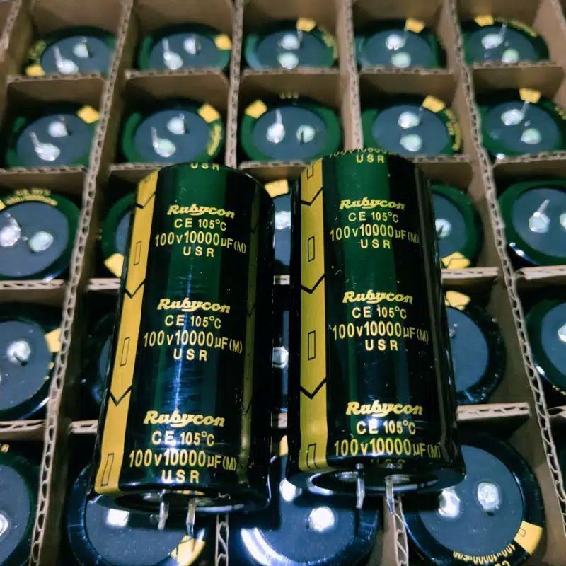 Elco Rubycon Hitam 100v/10.000uf ORIGINAL