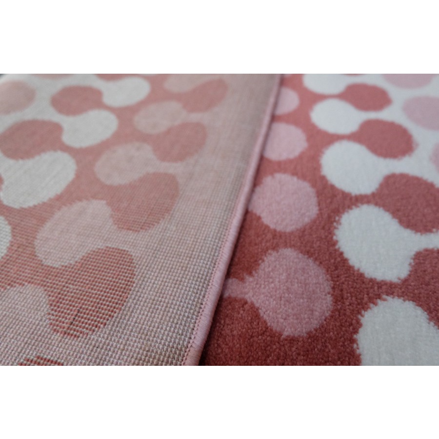 Karpet Import Turki Asli Minimalis uk. 120x180 Pink White-3