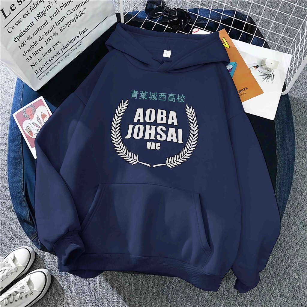 hoodie AOBA JOHSAI high hoodie anime jaket anime hoodie haikyuu jaket haikyuu Oikawa Tōru