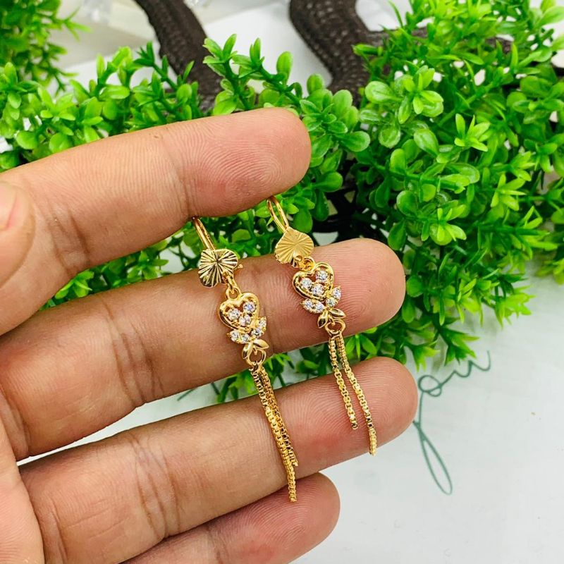 Anting xuping wanita dewasa top Random premium lapis emas termurah kwalitas mewah elegan terlaris-2