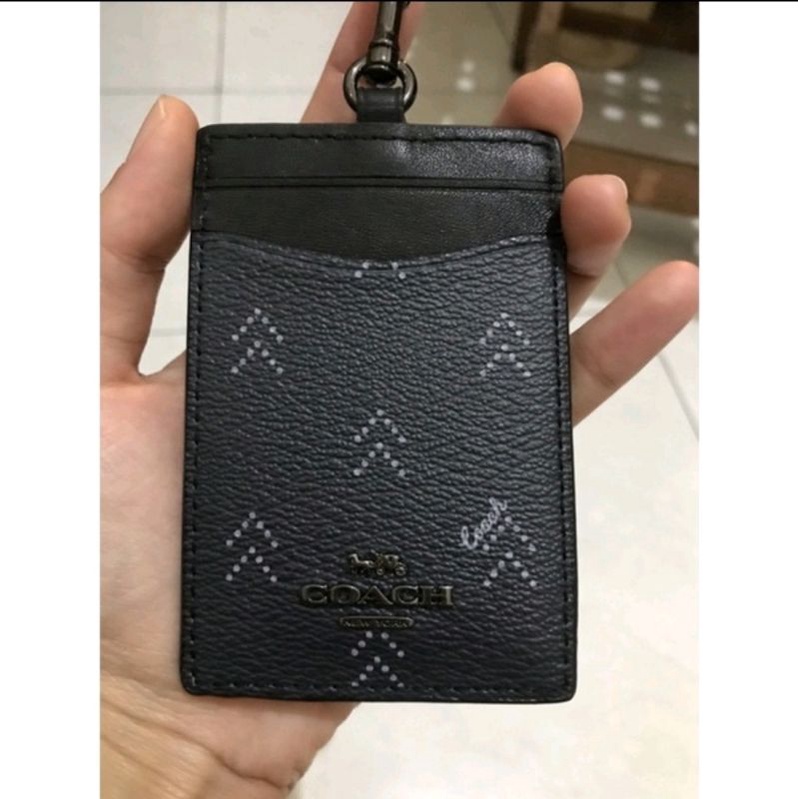 Coach Lanyard Black/Dark Blue Arrow