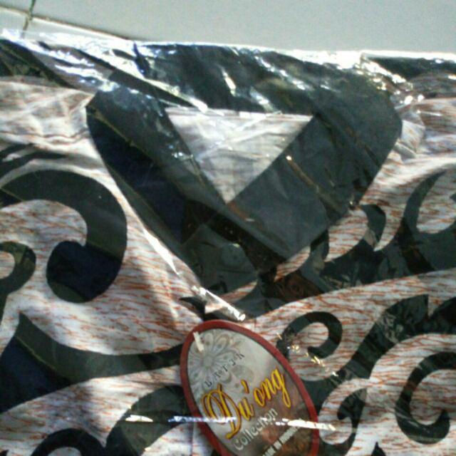 Pbi Ii Hem Kemeja Batik Modern Pria Ii Motif Hitam Manis Abu Jahal