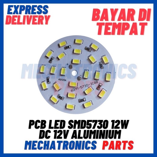 [DSP-9381] PCB LED SMD5730 12WATT DC 12V ALUMINIUM