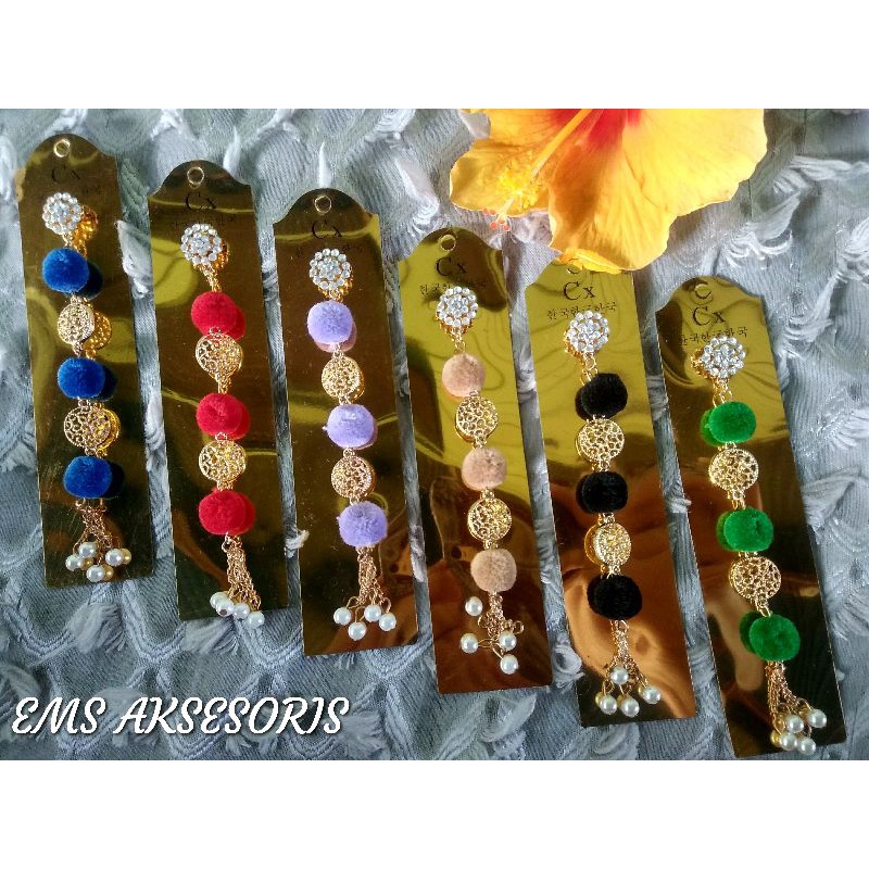 BROS DAGU JUNTAI PANJANG POMPOM/BROS DAGU POMPOM MURAH/BROS DAGU JUNTAI MURCE