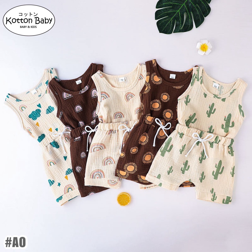 0-3 thn || SETELAN KAOS + CELANA (1 set) set ANAK CASUAL BAJU BUNTUNG TIDUR PIYAMA catalog XMY AO