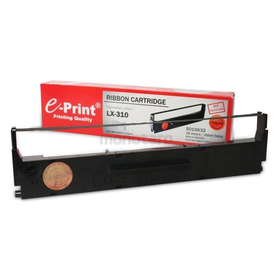 

E-print Pita Ribbon Cartridge Epson LX310 / LX-310 SO15632 Long Life
