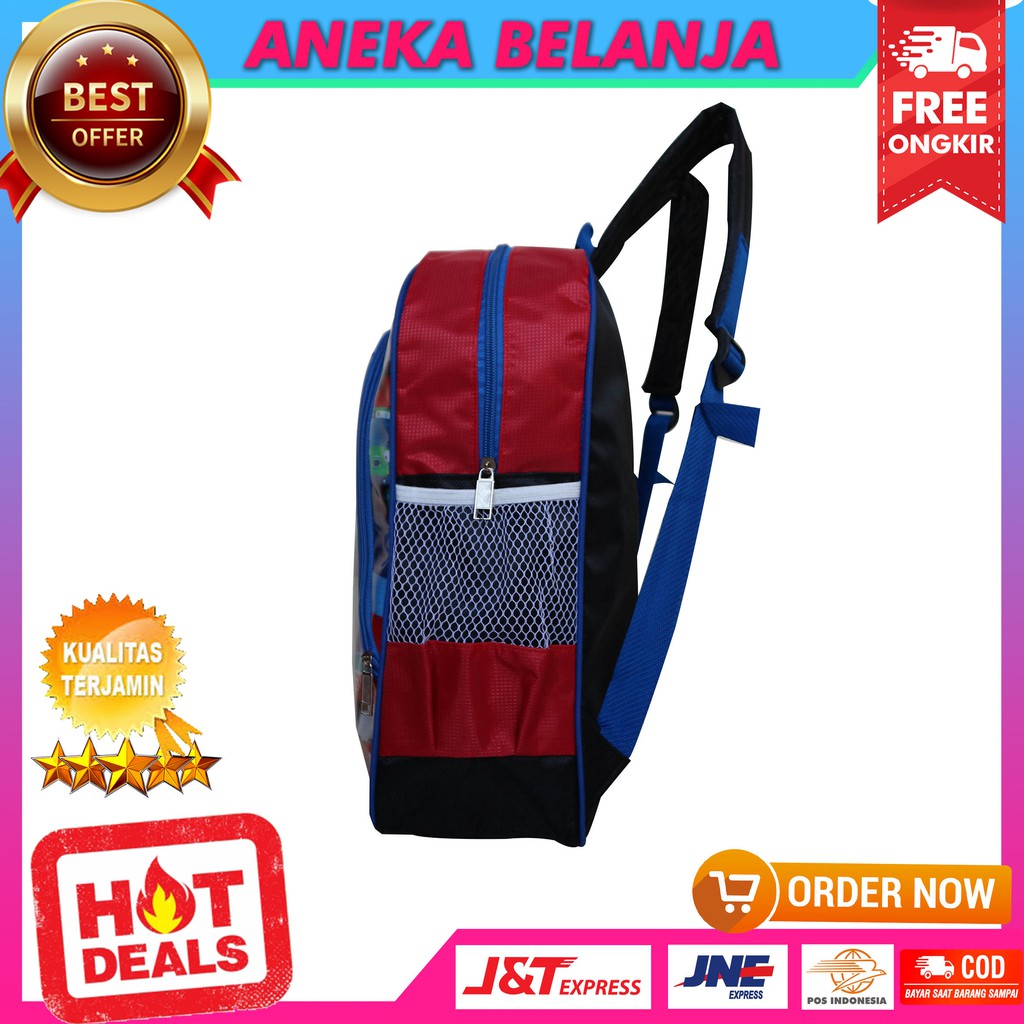 Stock Terbatas Tas Ransel Khusus Anak Cowok Terbaru Berkualitas Keren Tas Sekolah PAUD TK SD Stylish