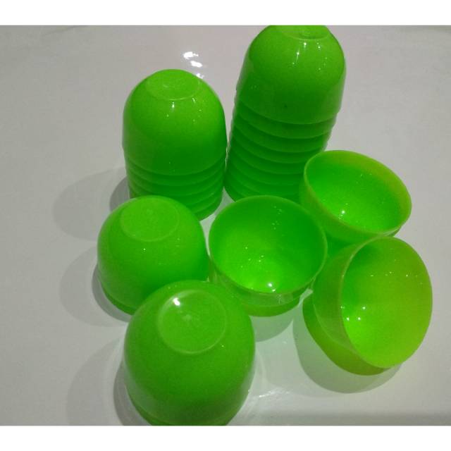 12pcs Cetakan talam/pudding telur ceplok 4.5cm