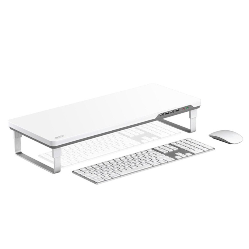 DEEPCOOL MDESK F1-Monitor Stand w/ USB HUB + Audio